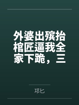 外婆出殡抬棺匠逼我全家下跪，三个月后跪着求我收留